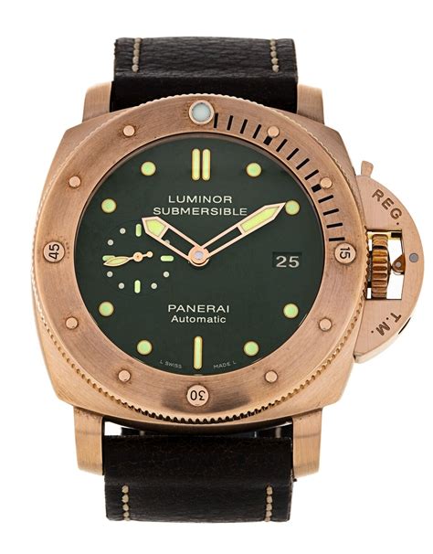 panerai luminor submersible armbanduhren|Panerai aluminum submersible.